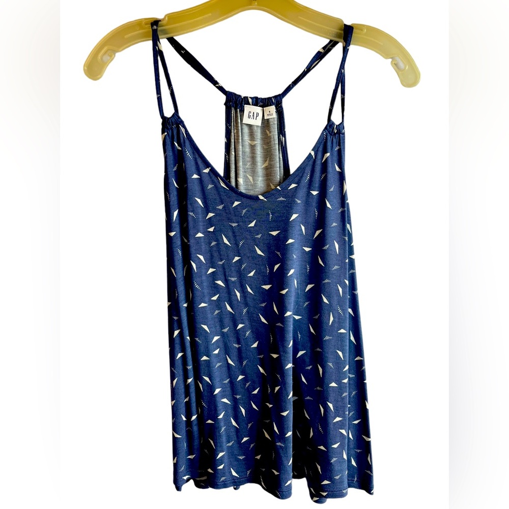 Gap Double Strap Camisole Top Navy
